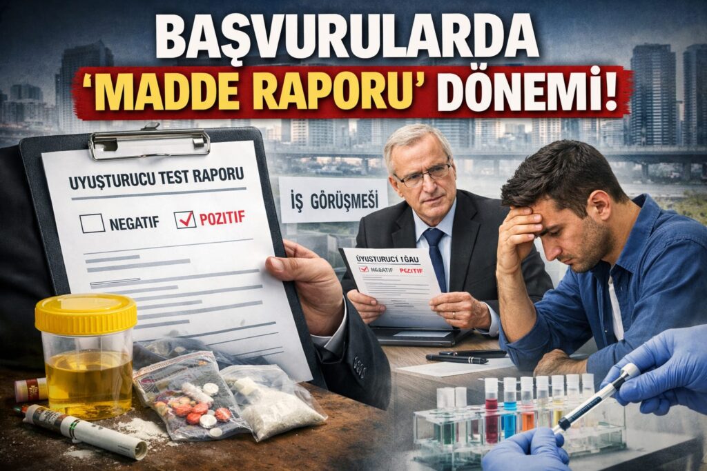 İşe Alımlarda “Madde Raporu” Dönemi: Şanlıurfa’daki Olay İş Dünyasına Yansıdı