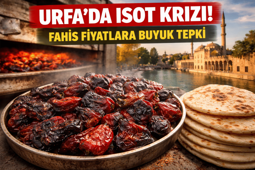 Urfa’da İsot Krizi Derinleşiyor: Fahiş Fiyatlara Büyük Tepki