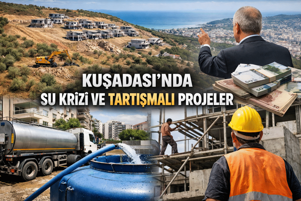 Kuşadası’nda Su Krizi ve Tartışmalı İmar Projeleri