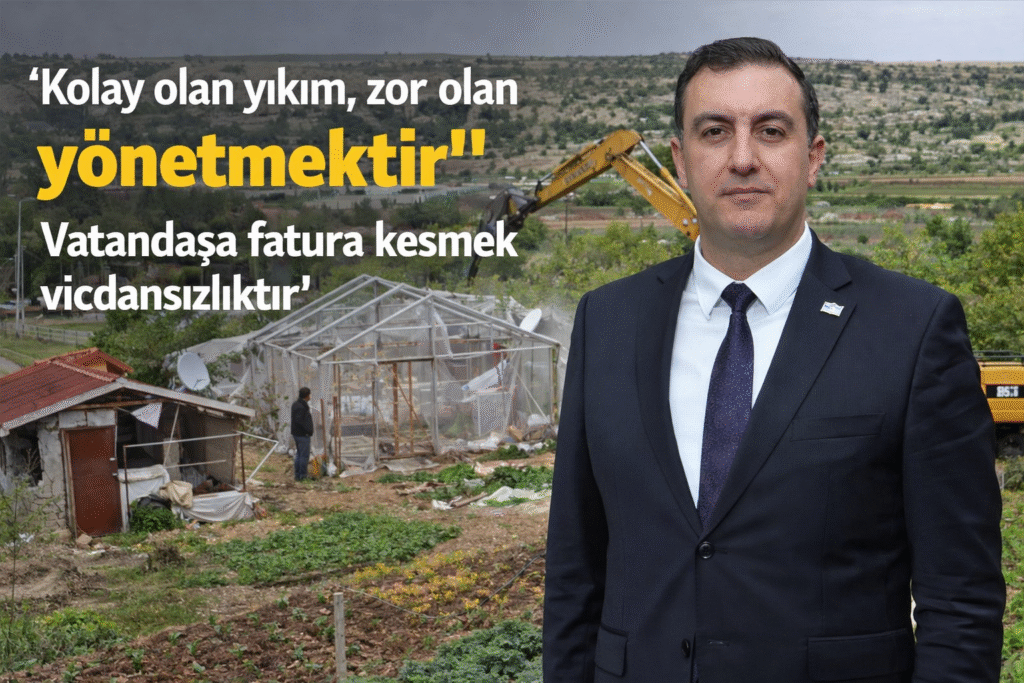 “Kolay olan yıkım, zor olan yönetmektir!”