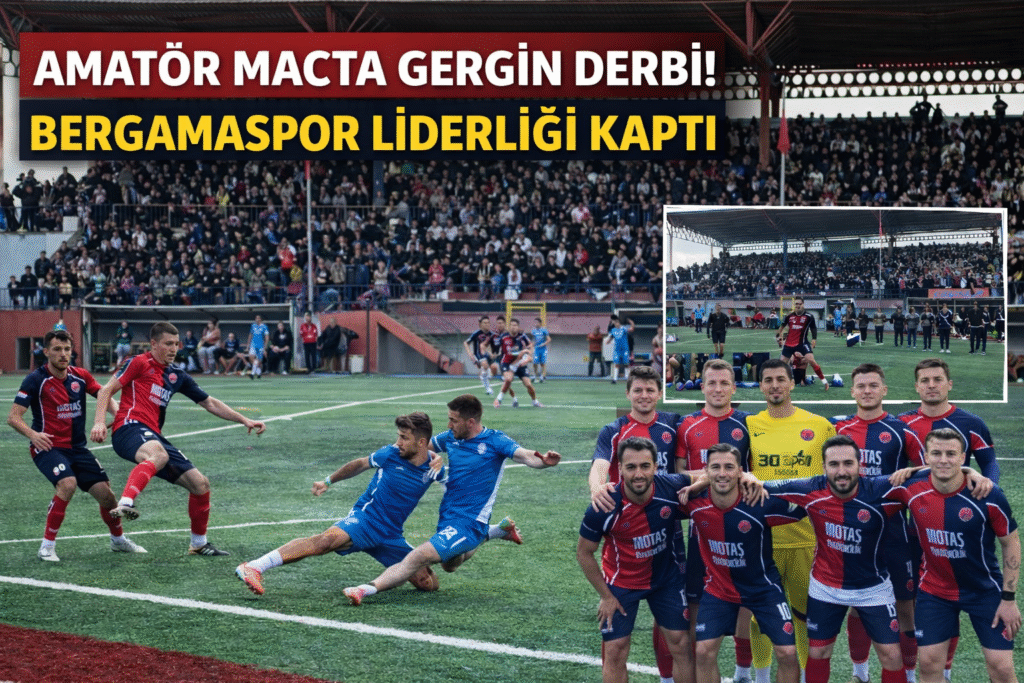 AMATÖR MAÇTA BİNLERCE SEYİRCİ
