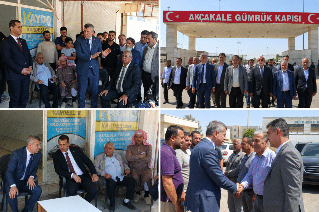 Saadet Partisi heyetinden Akçakale Sınır Kapısı’na anlamlı ziyaret