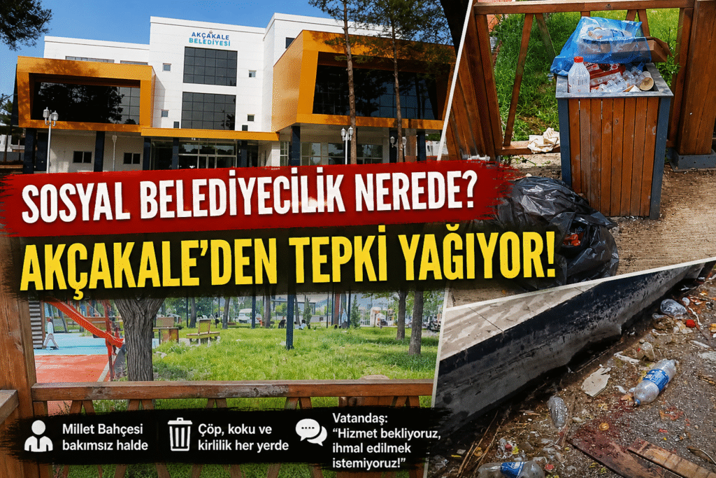 Sosyal Belediyecilik Nerede? Akçakale’de Tepkiler Büyüyor