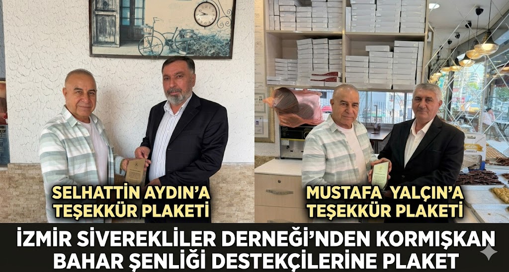 İzmir Siverekliler Derneği’nden Destek Veren İsimlere Anlamlı Teşekkür