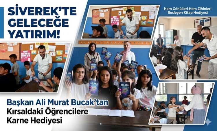 Siverek’te Geleceğe Yatırım: Başkan Ali Murat Bucak’tan Kırsaldaki Öğrencilere Büyük Vefa!