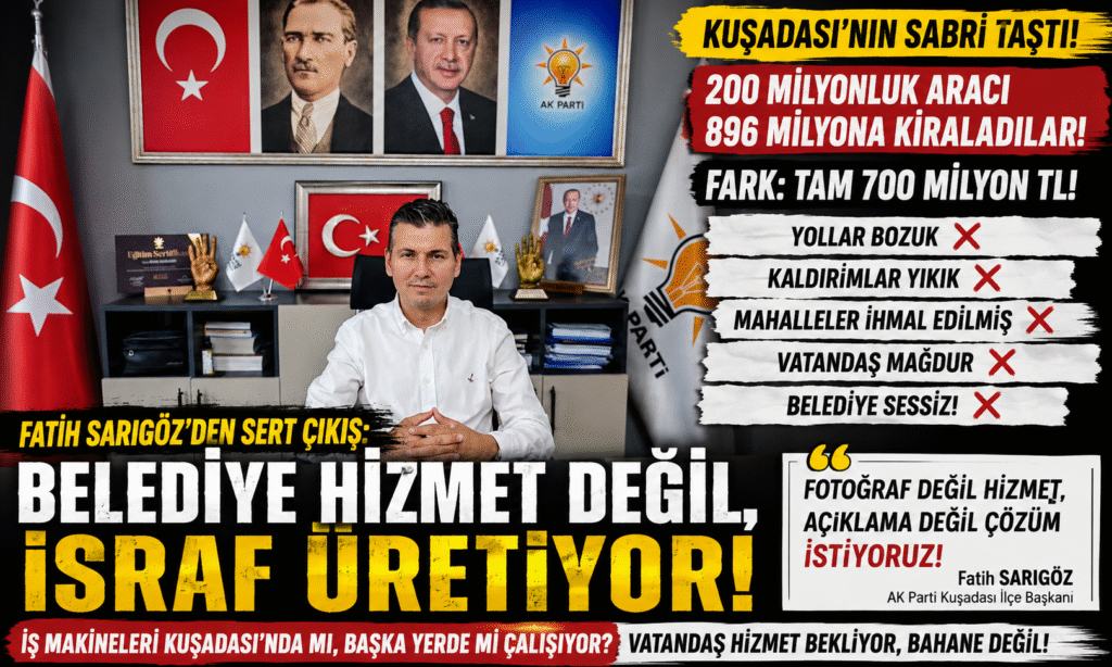 KUŞADASI’NDA 700 MİLYONLUK SORU: BU PARA NEREYE GİTTİ?