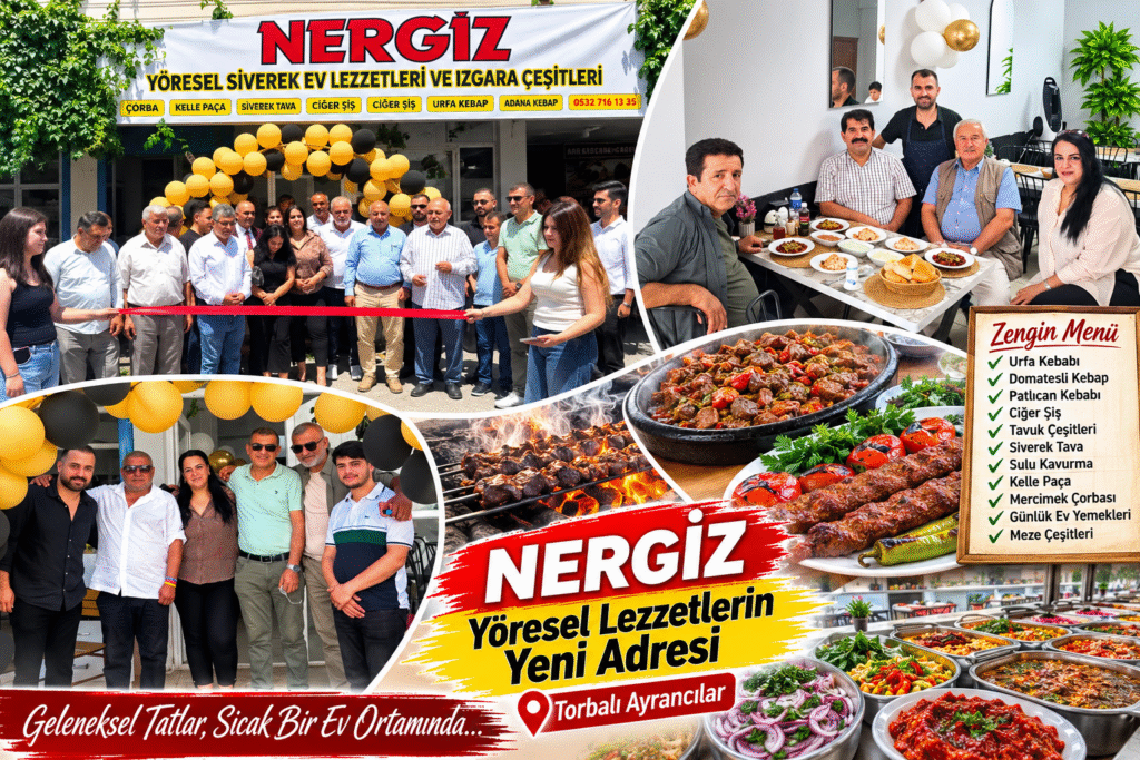 Aziz Temizbaş’ın Davetiyle Nergiz Yöresel Siverek Ev Yemekleri’nde Anlamlı Buluşma