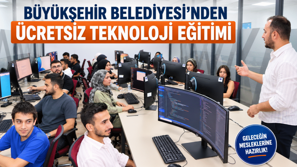 Şanlıurfa Büyükşehir’den Gençlere Ücretsiz Teknoloji Eğitimi Desteği